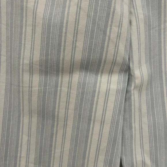 GAP Wide-leg Crop High Rise Chinos Blue and White Stripe - Picture 5 of 15